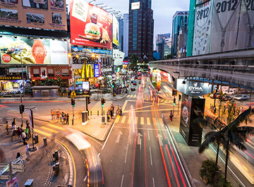 بوکیت بینتانگ کوالالامپور ( Bukit Bintang )